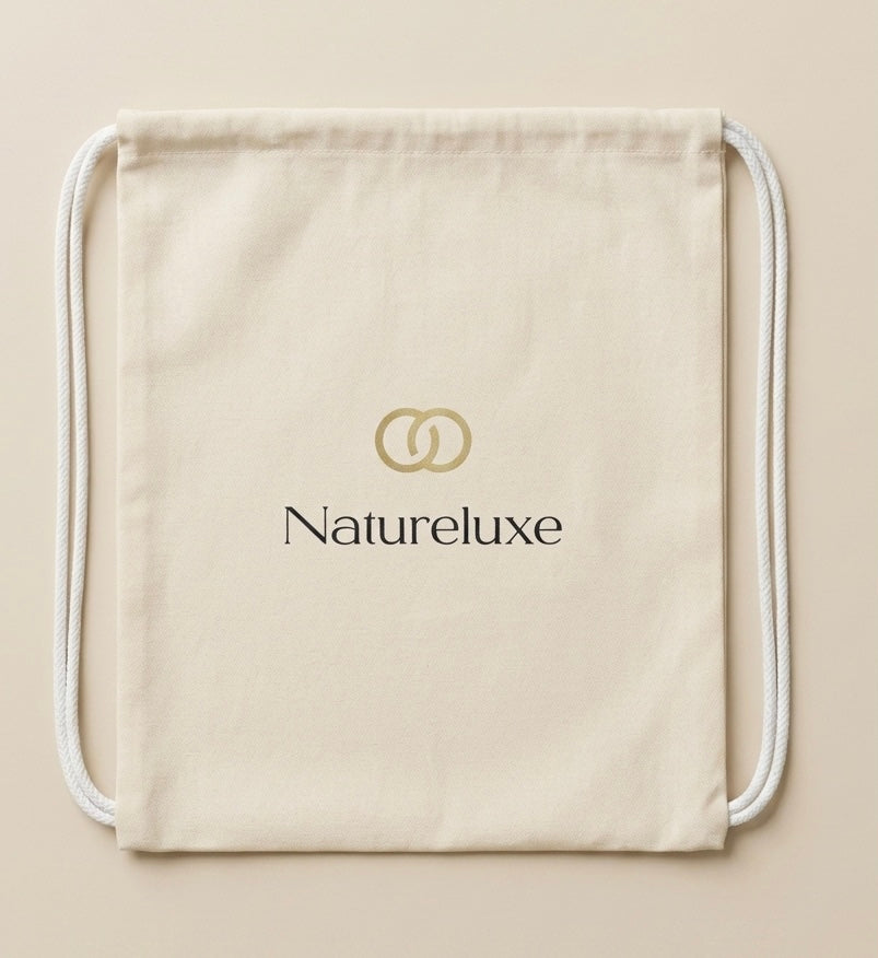 Eco Canvas Drawstring Bag