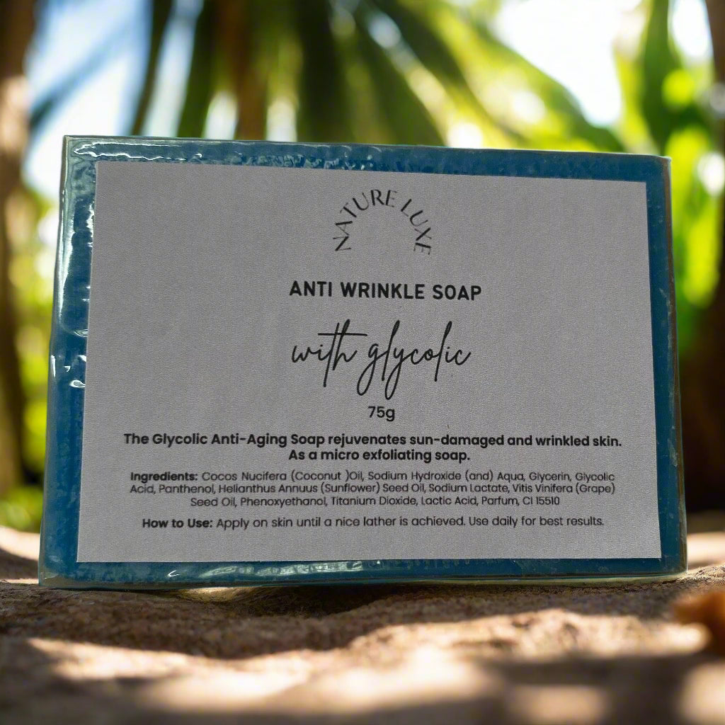 Nluxe Glycolic Anti Wrinkled Bar Soap (Pre Order)