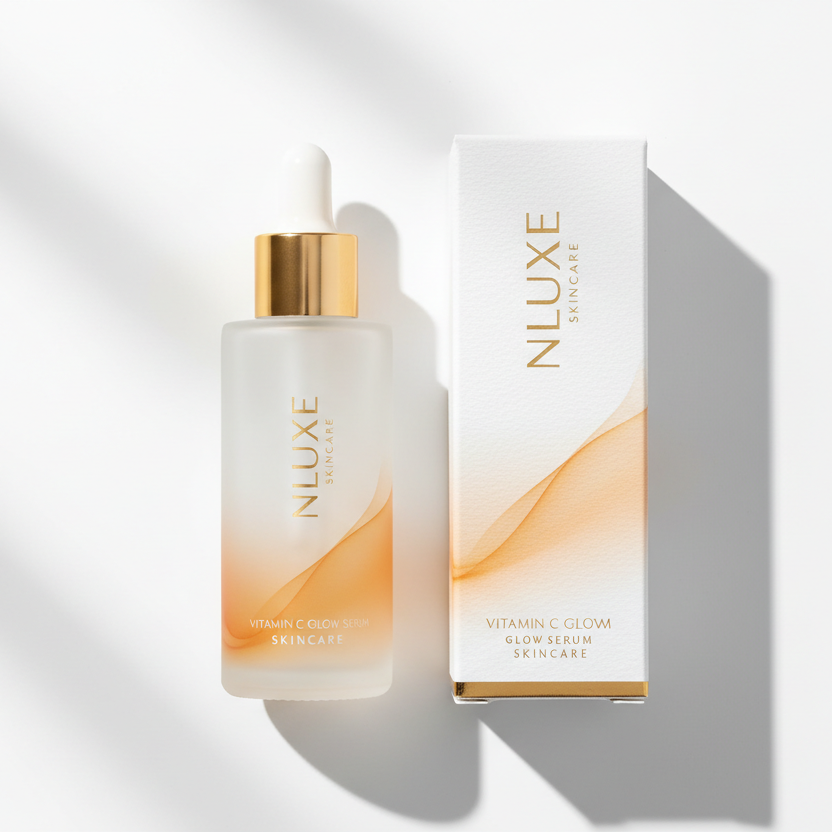 NLUXE VITAMIN C GLOW SERUM almost the same design with retinol