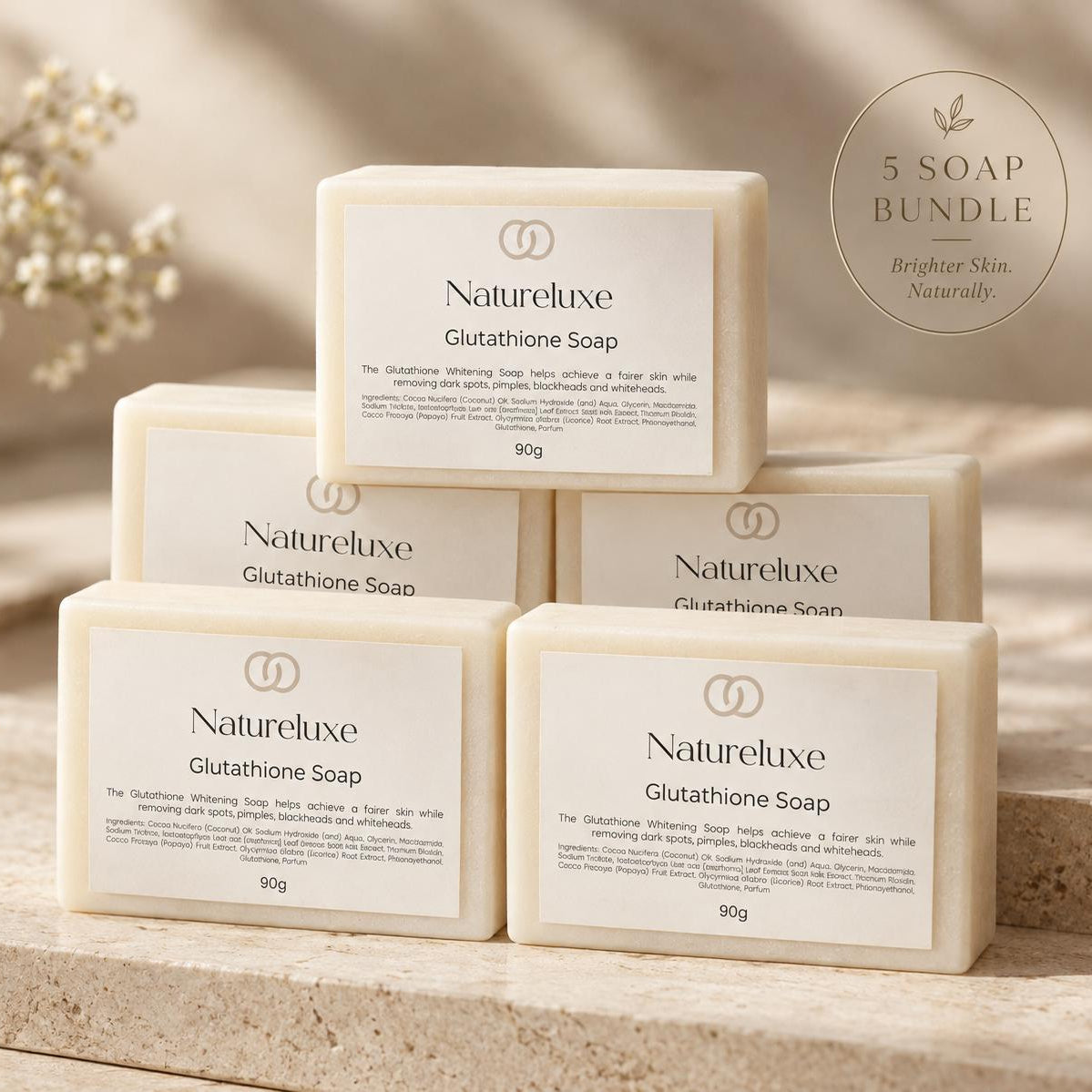 Glow Bundle Glutathione Body Bar