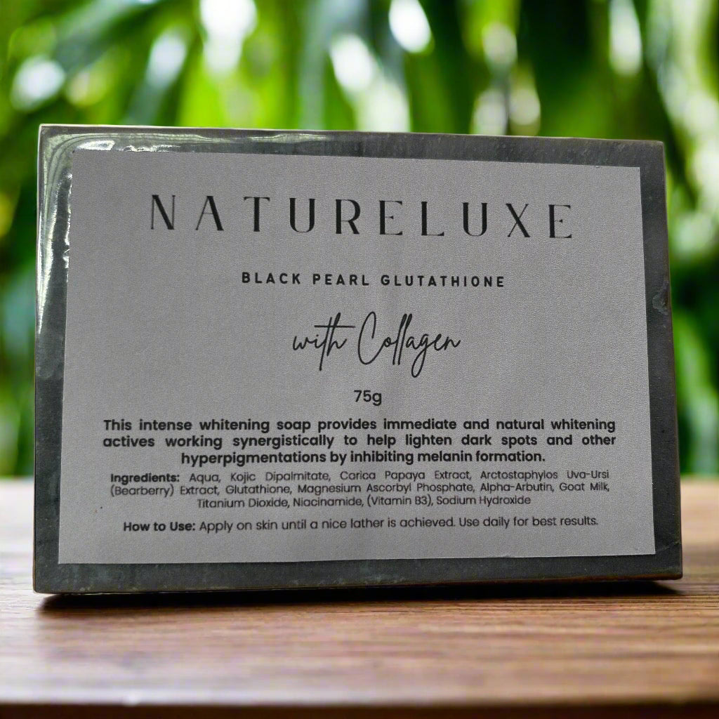 Nluxe Black Pearl Glutathione Soap