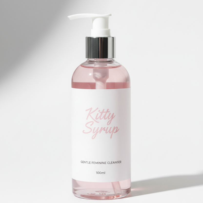 12 Kitty Syrup Feminine Wash