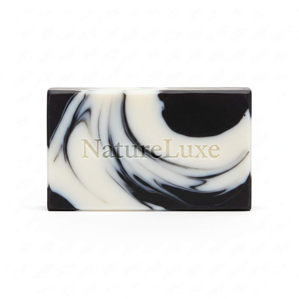 12 Black Luxe Glow Bar Soap