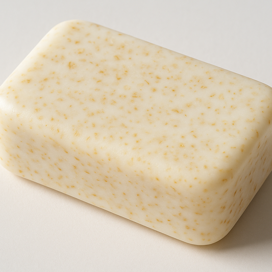 Oatmeal soap in white about 100gram